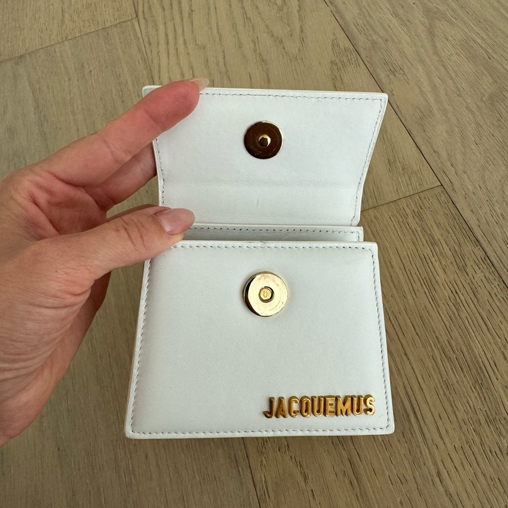 Pristine ⭐️ JACQUEMUS Le Chiquito Mini Crossbody White Leather Bag - Picture 11 of 16